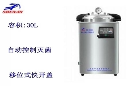上海申安 30立升手提式壓力蒸汽滅菌器DSX-280KB30